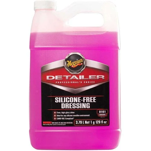 Solutie dressing plastice si cauciuc MEGUIARS Silicone-Free Dressing D16101MG, 3.78 litri