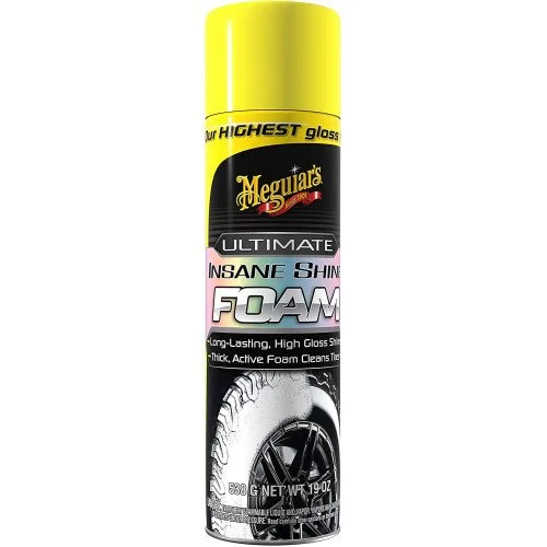 Spuma pentru curatare anvelope MEGUIARS Tire Insane Shine Foam G210419EUMG, 538g