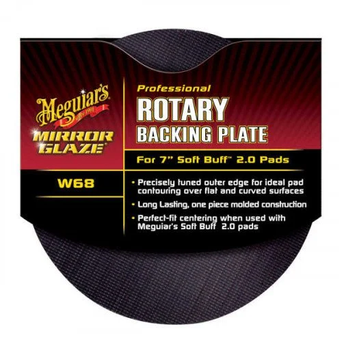 Taler slefuire pentru masina rotativa MEGUIARS Soft Buff 2.0 Rotary Backing Plate 5.75 W6814MMMG, filet M14