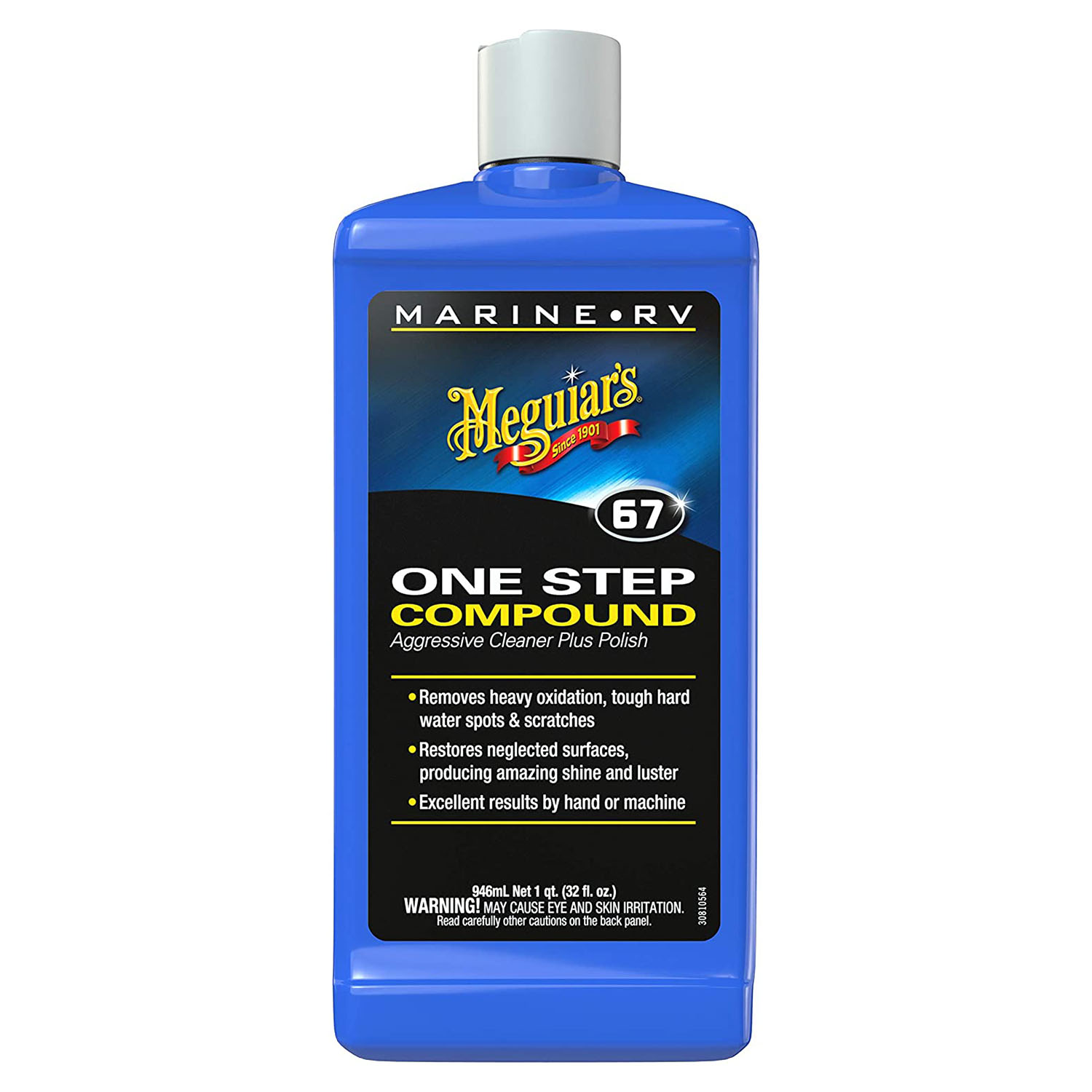 Solutie polish ambarcatiuni MEGUIARS Marine One Step Compound M6732MG, 945 ml