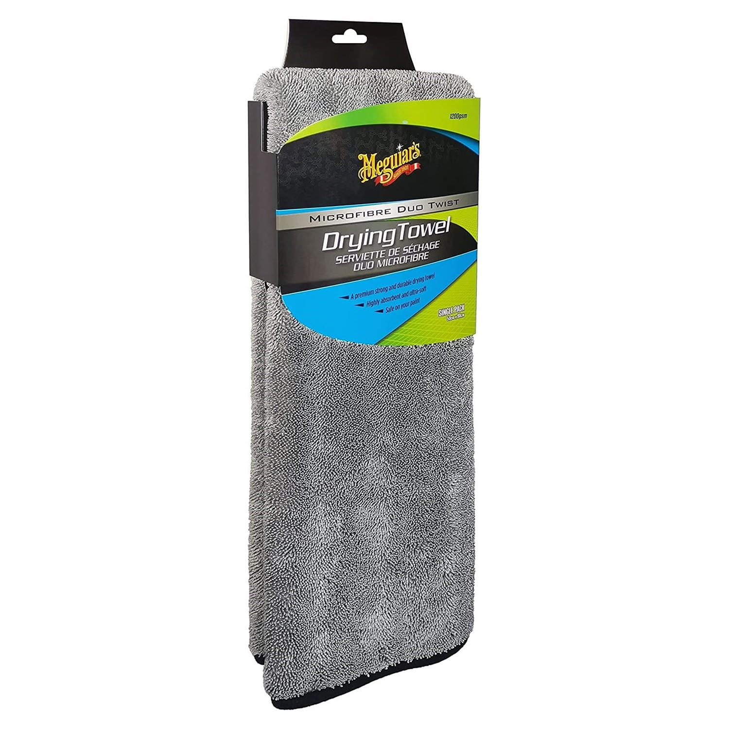 Prosop uscare auto MEGUIARS Microfibre Duo Twist Car Drying Towel X210400EUMG, 50 x 90 cm