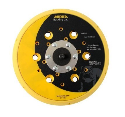 Taler pentru masini de slefuit MIRKA NET 8292605011MRK, 150 mm, grip, 48 gauri, duritate medie