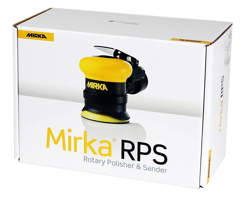 Masina de slefuit pneumatica MIRKA RPS 300CV 8992340111MRK, 77 mm, 3000 rpm, 481 l/min, adaptor aspirare