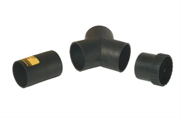 Kit sistem aspiratie praf MIRKA 8992510311MRK, dublu - Y, plastic, negru