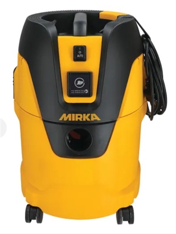 Aspirator electric profesional MIRKA 1025 L PC EU 8999000111MRK, 1000 W, 3600 l/min, rezervor 25 litri, alimentare 230V