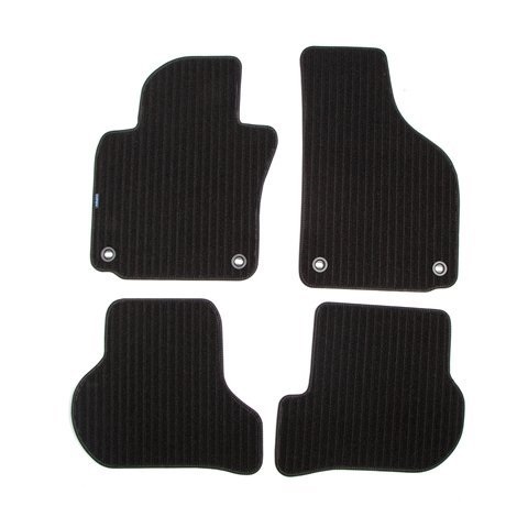 Set covorase auto mocheta PETEX Remo 146657204PX, negru, pentru Volkswagen Golf V, Jetta, 07.2005-2007