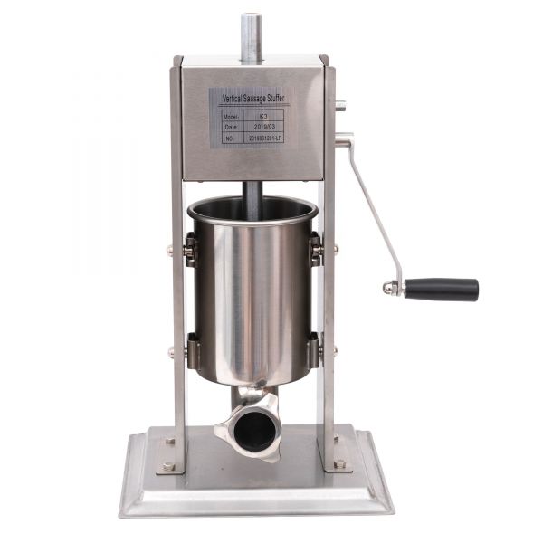 Aparat umplut carnati ELEFANT ML-S3, mecanic, inox integral, 3 kg, cu 6 palnii