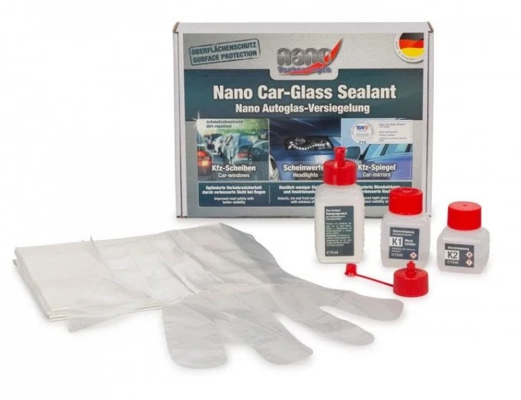 Kit tratament hidrofob parbriz PROTEC Nano Car-Glass Sealant Kit PRO21187