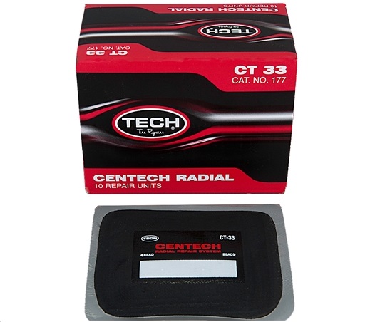 Set 10 petece radiale pentru anvelope TECH CT33 22-10-216, 100 x 125 mm