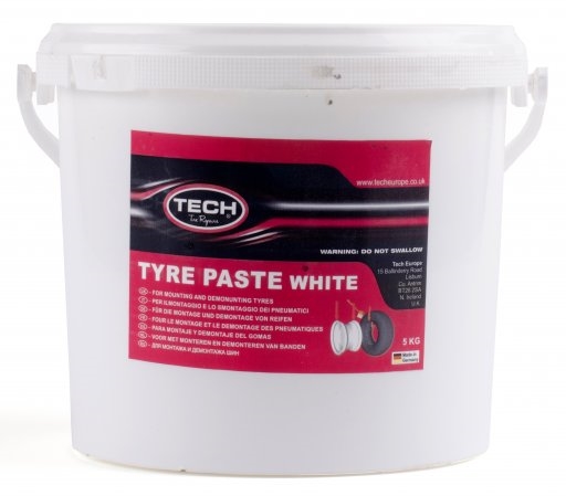 Pasta montaj anvelope TECH 52-10-205, 5 kg, alba