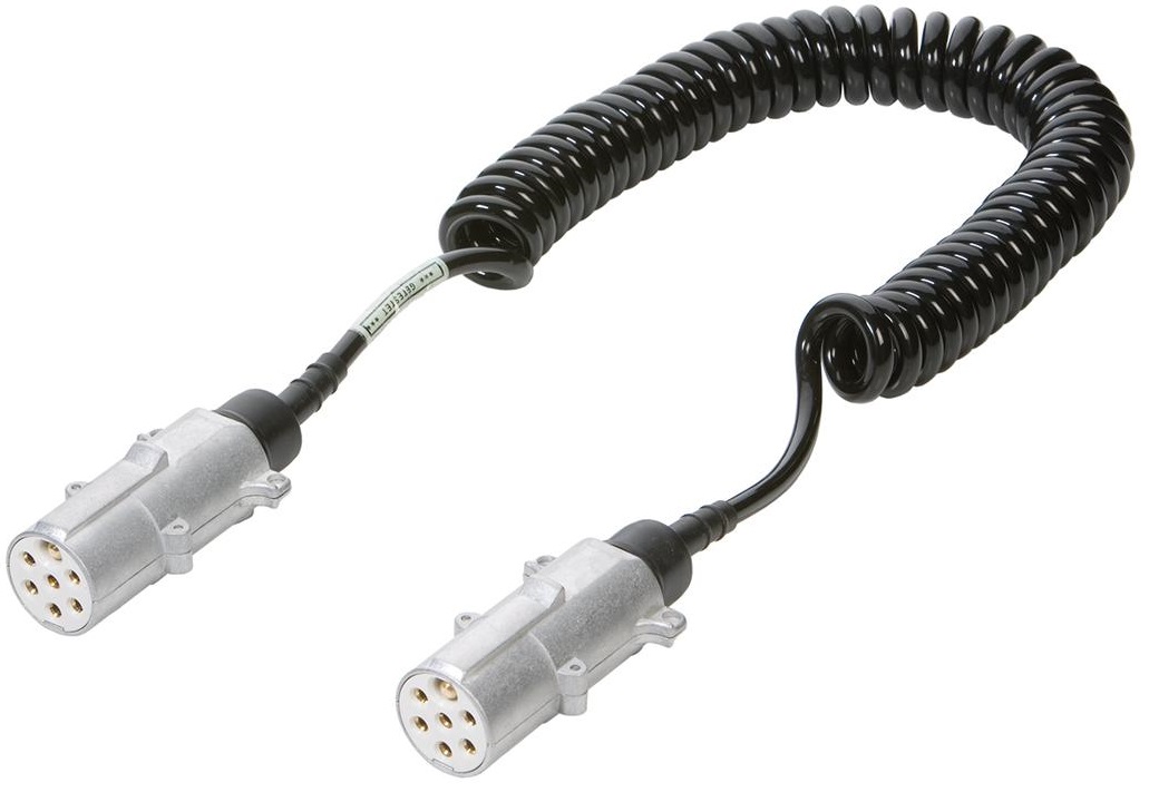 Cablu electric spiralat VIGNAL C7P 611150VIG, tip 24S, mare, metalic, ISO 3731, pentru remorci auto