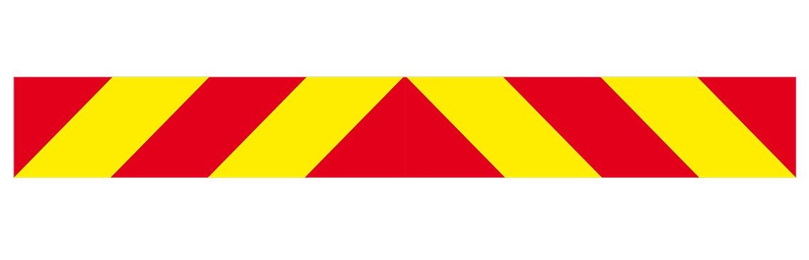 Placuta reflectorizanta VIGNAL R70 - 1 D14710VIG, 1130 x 130 mm, suport aluminiu