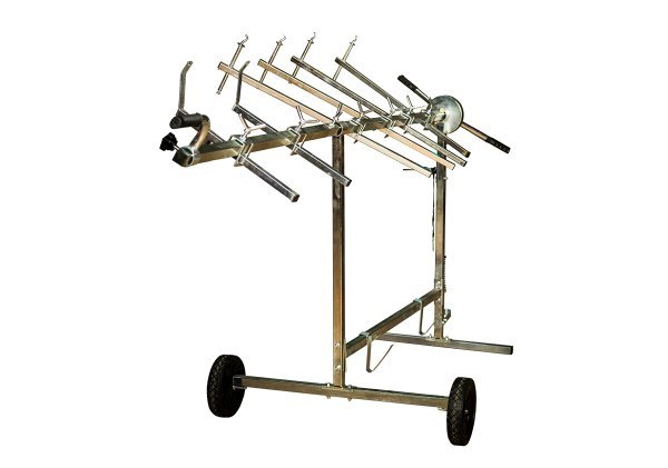 Suport de piese pentru vopsitorie auto SERWO 0960105SRW, 2250 x 950 x 880 mm, rotativ