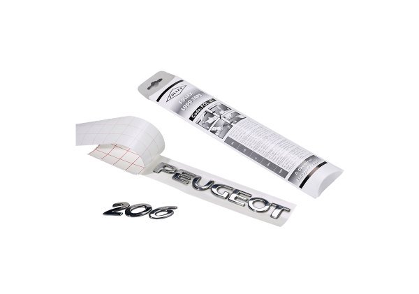 Set 10 benzi adezive de transfer pentru embleme auto SERWO 0400090SRW, 50 x 300 mm