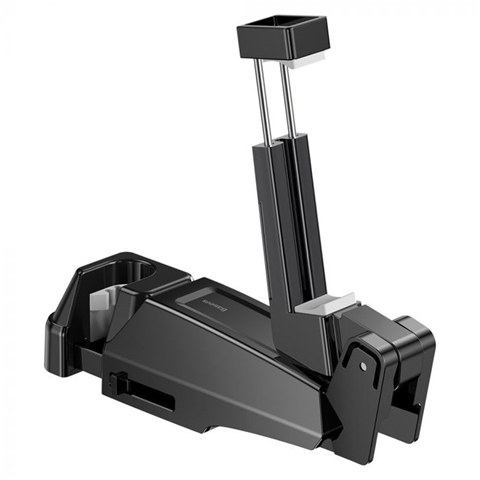 Suport auto BASEUS Back Seat Hook 6953156291973AE, negru, cu prindere pe tetiera