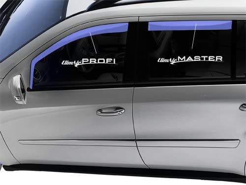 Set 2 paravanturi auto fumurii CLIMAIR CLI0044052, partea montare spate, Volkswagen Passat, Break, 2005-2014