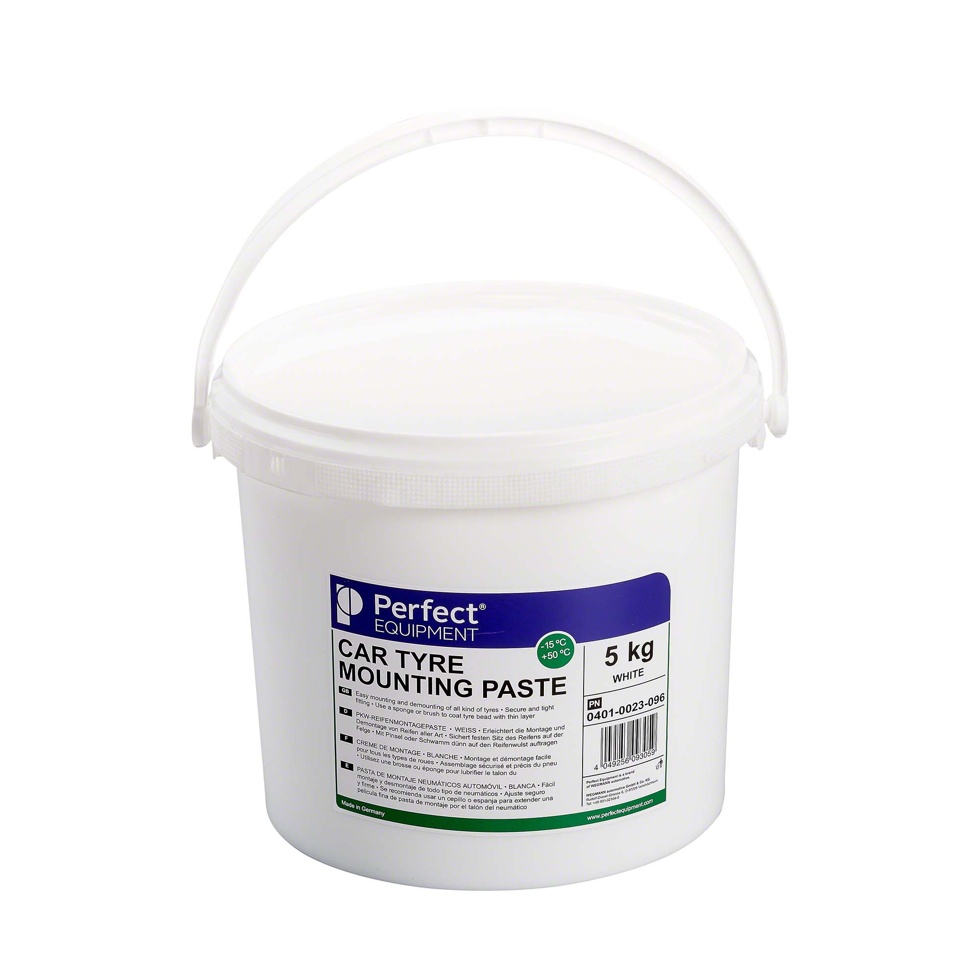 Pasta montaj anvelope PERFECT 0401-0023-096, 5 kg, alba, pentru turisme