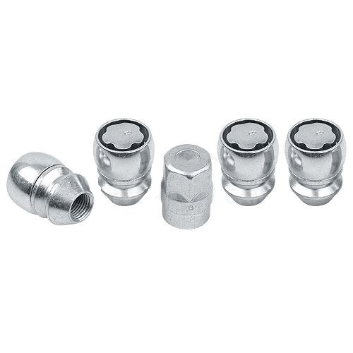 Set suruburi antifurt roti SICUBLOC DN415, M14 x 1.50, hexagon, inchis, cheia 19, din otel zincat