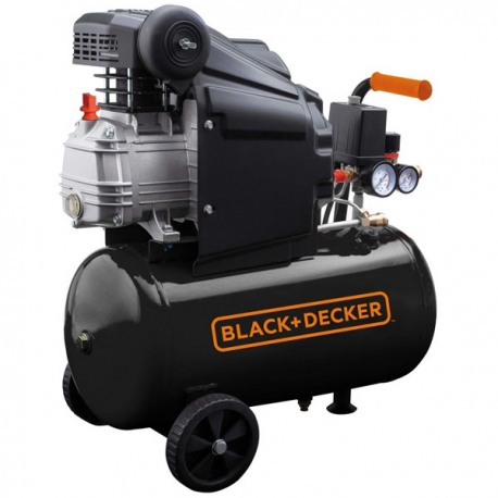 Compresor cu ulei BLACK & DECKER BD 205/24, 24 litri, 1500 W, 2 CP, 210 l/min, 8 bar
