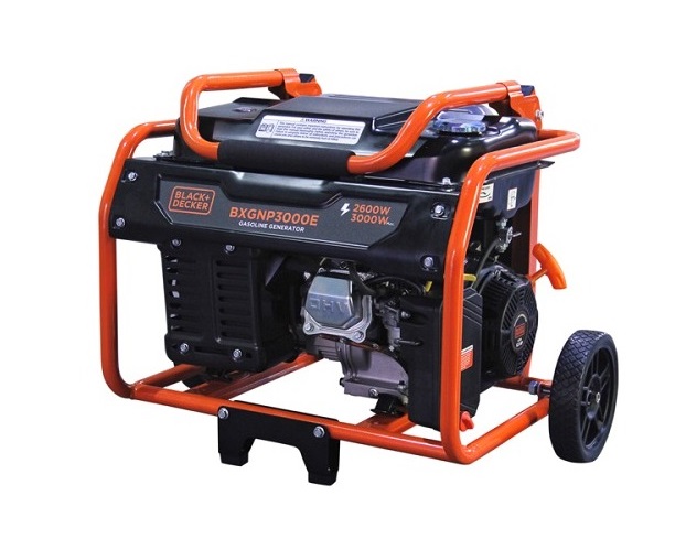 Generator de curent electric BLACK & DECKER BXGNP3000E, 3000 W, 4 timpi, 208 CC, 7 CP, rezervor combustibil 15 litri