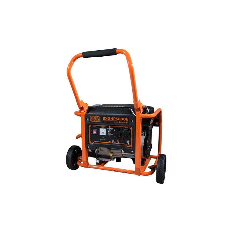 Generator de curent electric BLACK & DECKER BXGNP3000E, 3000 W, 4 timpi, 208 CC, 7 CP, rezervor combustibil 15 litri