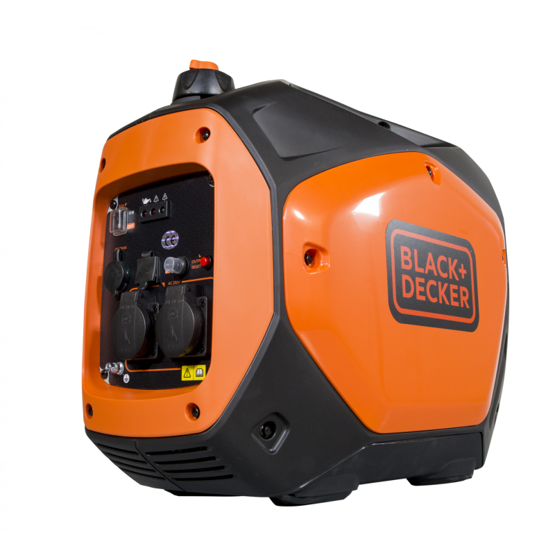 Generator de curent tip invertor BLACK & DECKER BXGNI2200E, 2000 W, 3.2 CP