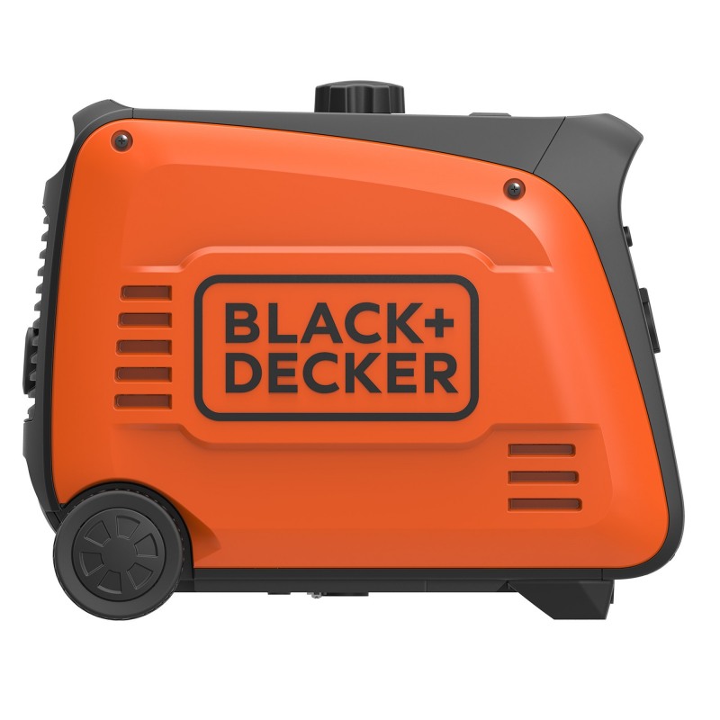 Generator de curent tip invertor BLACK & DECKER BXGNI4000E, 3500 W, ATS, monofazat, rezervor combustibil 8.8 litri