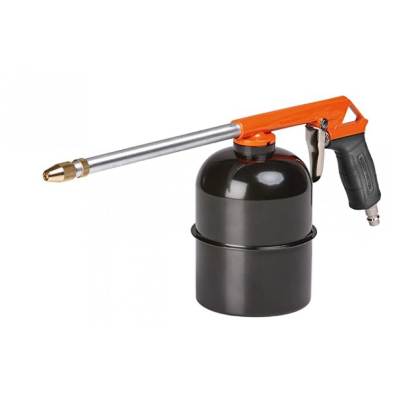 Kit 5 accesorii compresor BLACK & DECKER 9045852BND, pistol de suflat, pistol de umflat, pistol de pulverizare, pistol de vopsit, furtun 5 m