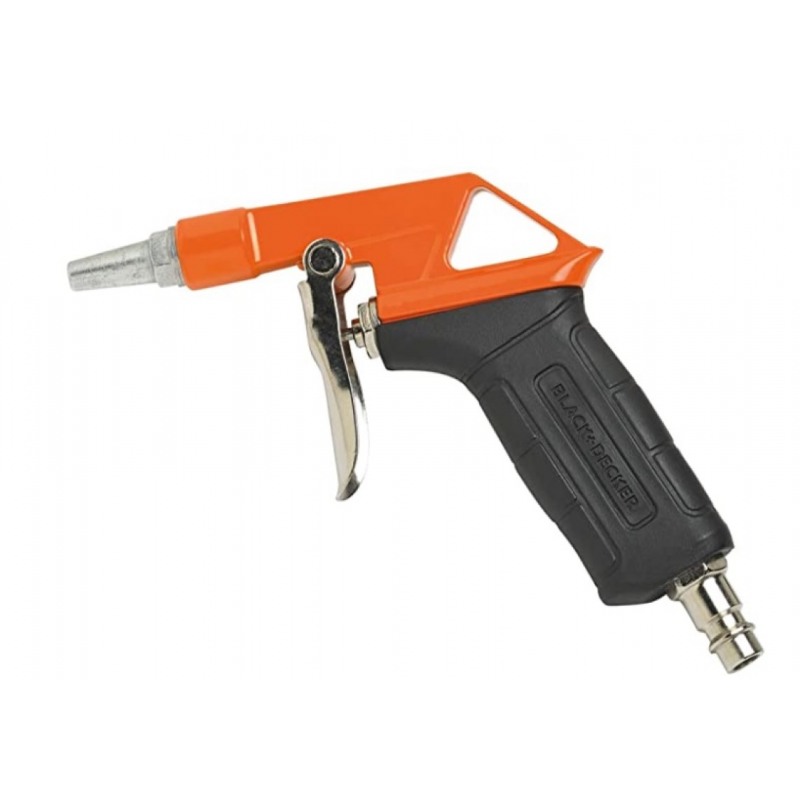Kit 5 accesorii compresor BLACK & DECKER 9045852BND, pistol de suflat, pistol de umflat, pistol de pulverizare, pistol de vopsit, furtun 5 m